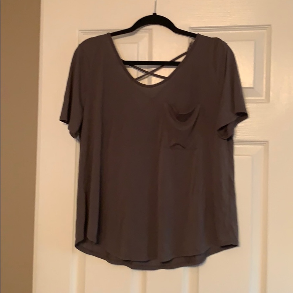 Gray top